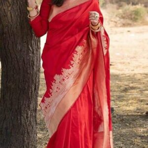 Kashi Pure Katan Silk Banarasi Handloom Saree