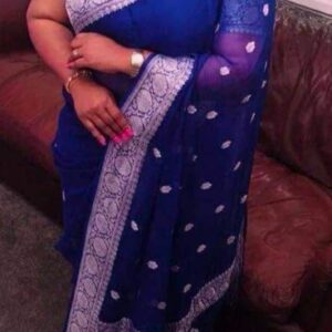 Khaddi Chiffon Banarasi Handloom Saree