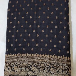 Pure Crepe Handloom Silk Saree