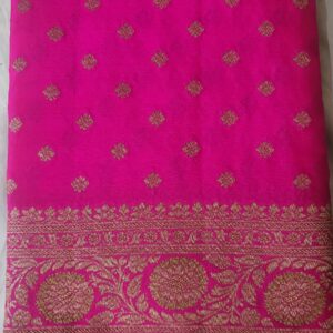 Pure Crepe Handloom Silk Saree