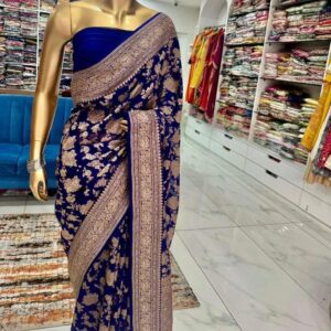 Pure Crepe Handloom Silk Saree