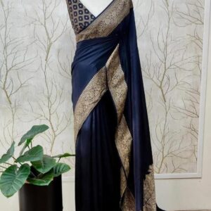 Pure Crepe Handloom Silk Saree