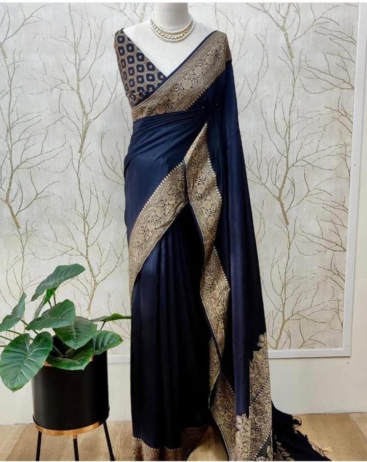 Butter Crepe Saree