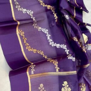 Pura Kora Handloom Silk Saree