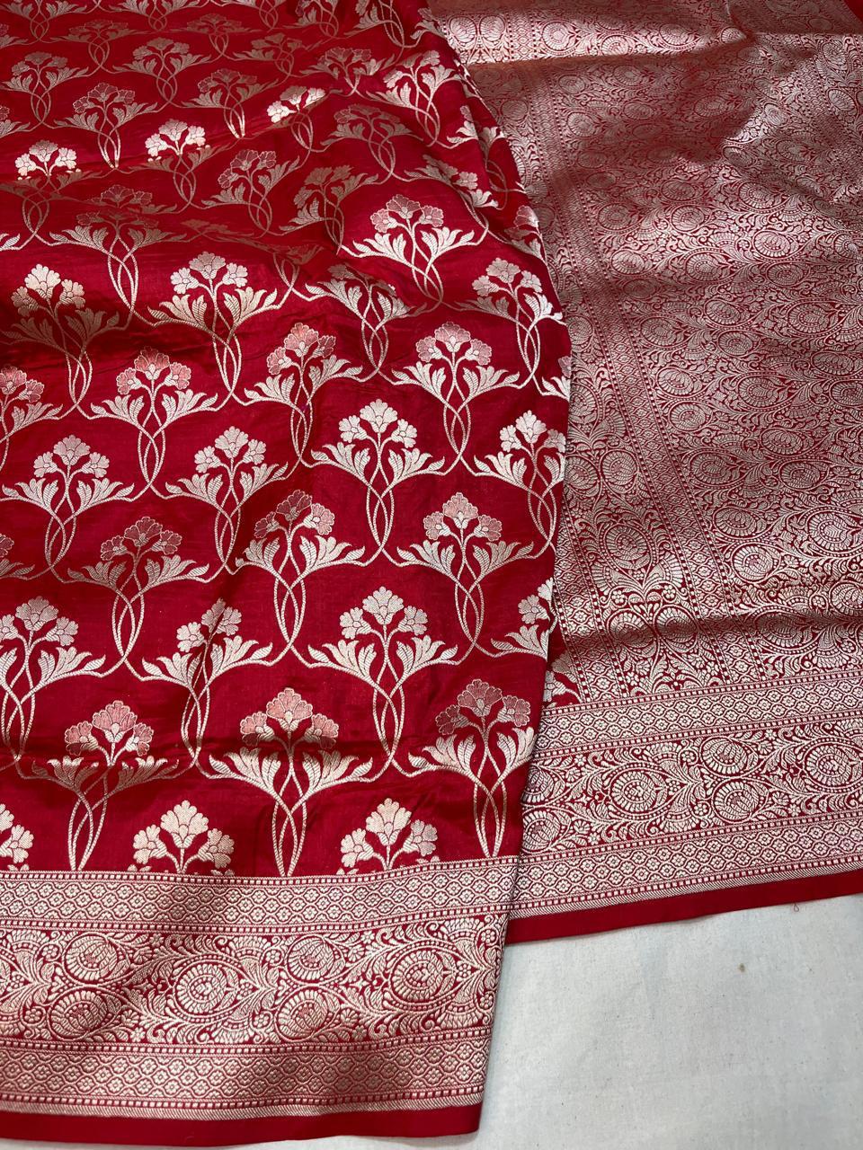 Pure Banarasi Katan Silk Saree